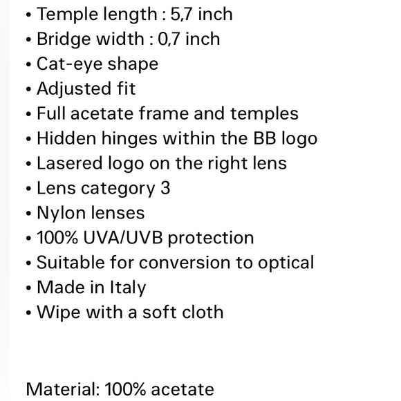 Balenciaga Limited Edition Cat Sunglasses in Dark Havana - Picture 8 of 8